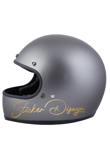 Kişiye Özel Yazı Sticker, Ad Soyad Sticker, İsim Soyisim Sticker, Araba Oto Motosiklet Sticker 02513 20 Cm