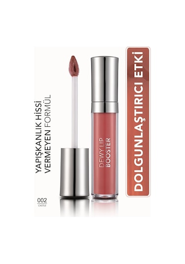 Flormar Dewy Lip Booster Dudak Dolgunlaştırıcı Gloss 002 Castle