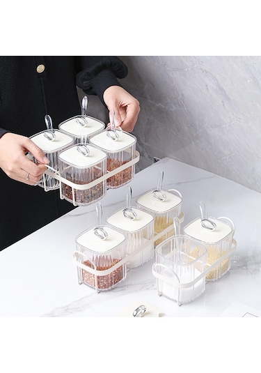 Suntek Magideal Mutfak Büyük Kapasiteli Baharat Kutuları