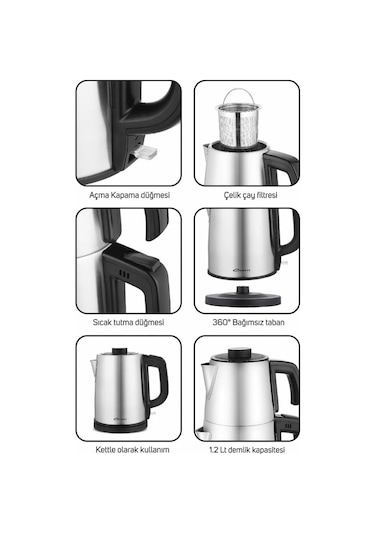 Conti CTM-125 Tealine 1.2 L Çay Makinesi