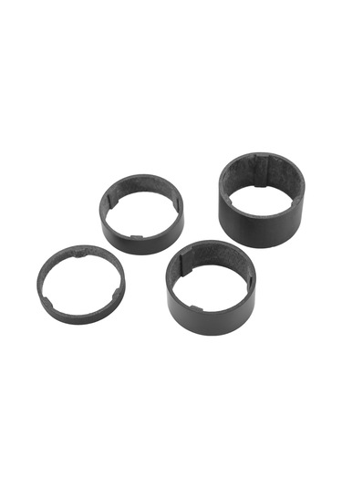 Qingmipy Tam Karbon Fiber Bisiklet Bağlantı Yastığı - 28.6mm Boru Çapı İçin, Hafif, Dayanıklı, Dağ, Yol Ve Şehir Bisikletleri İçin 5-20mm Yüksekliğe Sahip Yedek Parça Çok Renkli