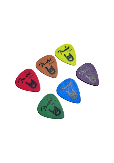 Midex Pc-600x Fndr Yüksek Kalite Gitar Pena Full Paketi 6 Adet