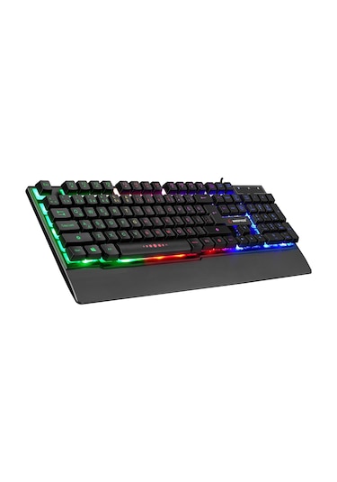 Rampage KB-R66 Bubble Kablolu Gökkuşağı Aydınlatmalı Multimedya Oyuncu Klavye