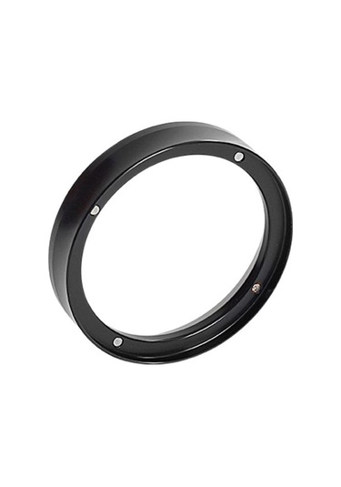 Siyah 4 Mıknatıslı Huni, Dökülmeyi Önleyen, Dağınıklık Önleyici Bira Barista Onaylı Espresso Aracı 53mm