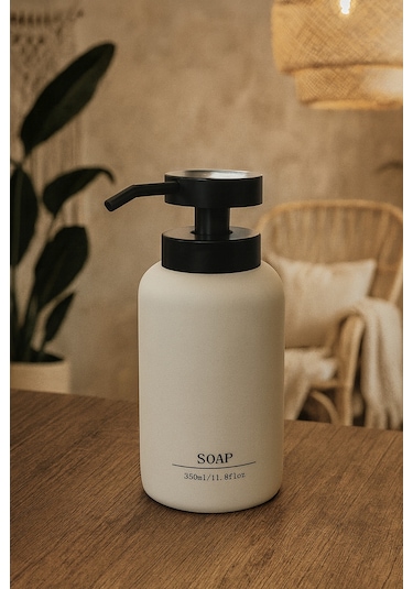 Pure Sabunluk 350 Ml - Sıvı Sabun Dsipanseri Bej