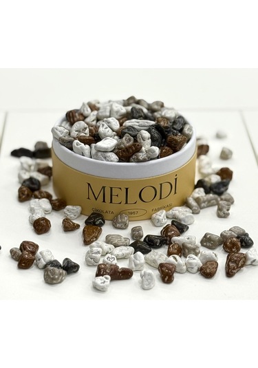 Melodi Çikolata Çakıl Taşı Çikolata İri Boy 500 Gr