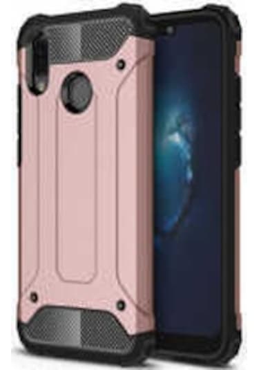 Huawei P20 Lite - Kilif Darbe Önleyici Zirh Tank Kapak