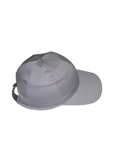 Şapkalı Baret Sport Model Gri