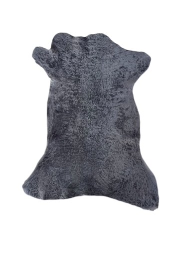 Naturel Kısa Tüylü Koyun Postu 80 X 60 Cm Gri