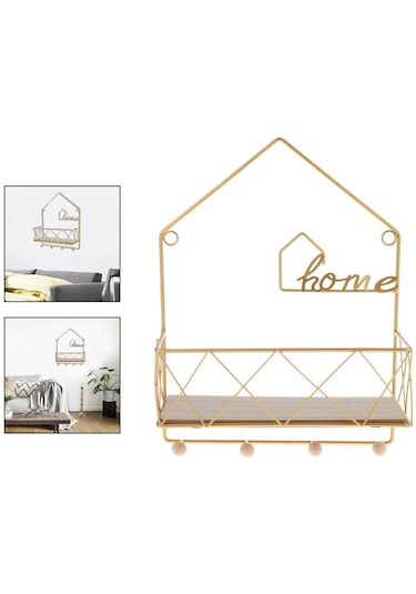 Suntek Demir Yüzer Raflar Mutfak Banyo Duvara Monte 36x28x12cm