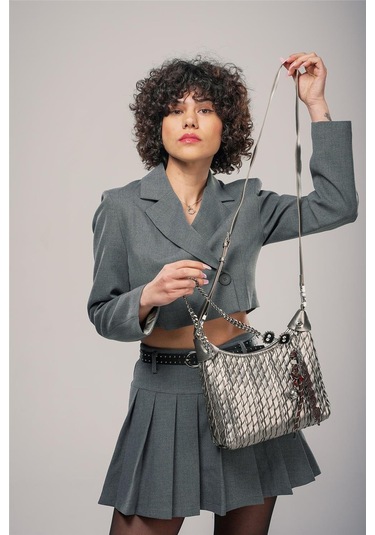 Ççs Kadın 17802 Omuz Çantası Bronz