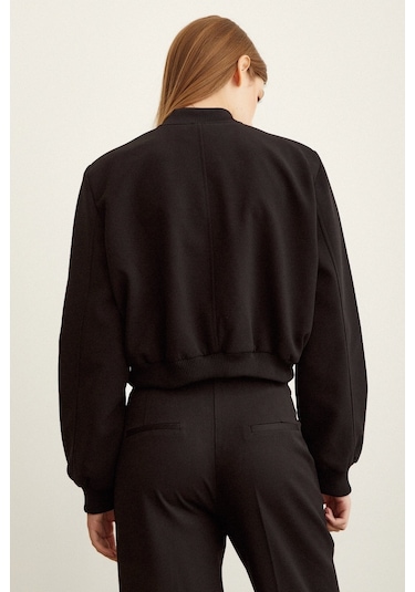 Never More Astarlı Çıt Çıtlı Mont Siyah