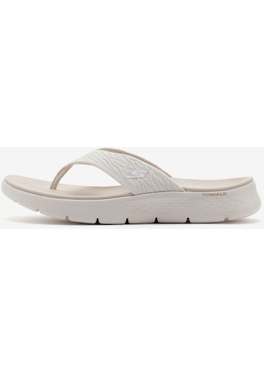 Skechers Go Walk Flex Sandal - Splendor Kadın Bej Parmak Arası Terlik 141404 Nat Bej Skechers Go Walk Flex Sandal - Splendor Kadın Bej Parmak Arası Terlik 141404 Nat Bej