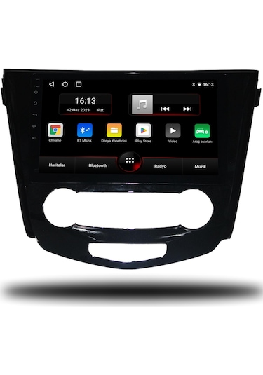 Avaydel Nissan Qashqai Android Carplay Multimedya 2014-2021 Manuel Klima 8GB RAM + 128GB Hafıza + 4 Çekirdek