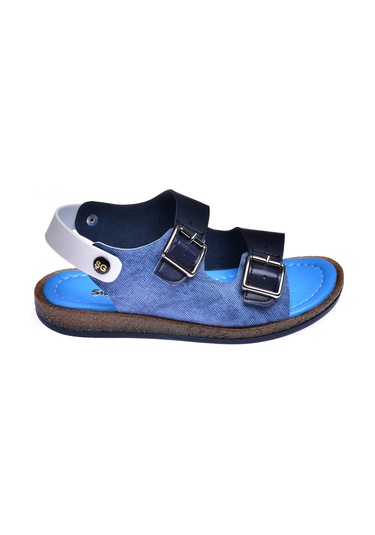 Kiko Kids Erkek Çocuk Sandalet Şb 2330-39 Lacivert - Mavi 001