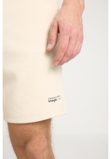 Regular Fit Normal Kesim Normal Bel Bej Sweat Şort W241578614 Bej Regular Fit Normal Kesim Normal Bel Bej Sweat Şort W241578614 Bej