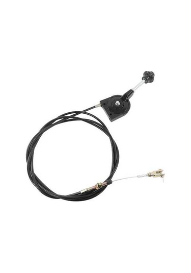 Pazly 3 Metre Manuel Gaz Kontrol Kablosu - Ekskavatör Ve Mikser Kamyonu İçin, Dayanıklı Pu Ve Paslanmaz Çelik