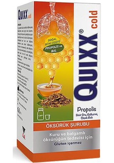 Quixx Cold Propolis Şurup 100 ML