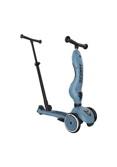 Scoot And Ride Push And Go Ebeveyn Kontrollü Çocuk Scooter Steel 240527-00071