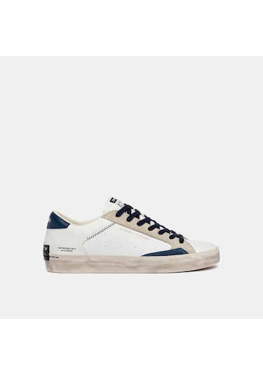 White Sneaker Erkek 190003pp8.10 Crime London Dıstressed Lo Beyaz