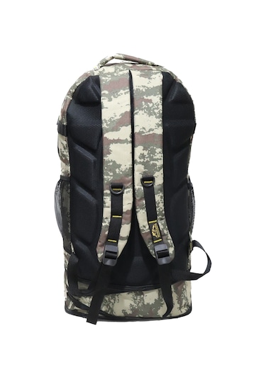 Bvlx Montana Körüklü Dağcı Sırt Çantası Su Geçirmez 65lt Kamuflaj Çok Renkli