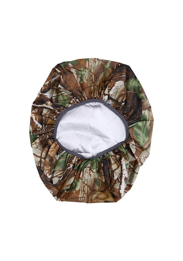 Ordu Yeşil Yağmur Kılıfı Sırt Çantası 15-25l Su Geçirmez Çanta Camo Taktik Açık Kamp Yürüyüş Tırmanma Toz Yağmur Kapağı