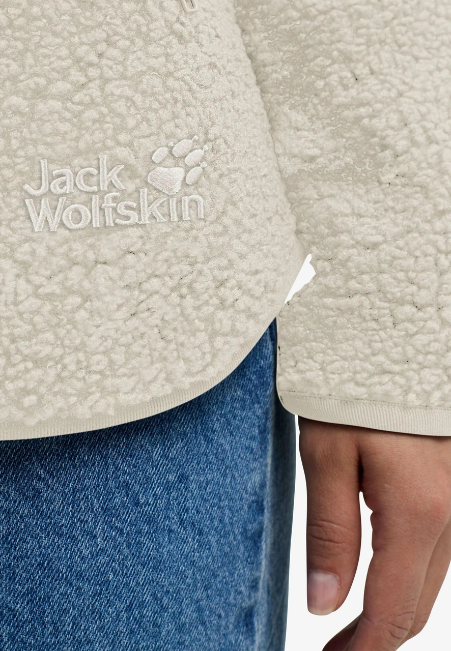 Jack Wolfskin High Curl Kadın Sweatshirt C-jaca65073b30vl0 Beyaz