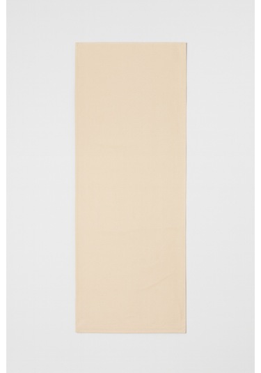 Yunusoğlu Home Krem Keten Şık Masa Runnerı 50x150 Cm Modern Ve Zarif Masa Örtüsü Runner Krem