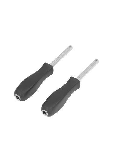 Moveevo 2 Adet 1/4 İnç Çıkrık Sürücü, Krom Vanadyum Çelik, Araç Tamiri İçin Kaydırmalı Kolu, Anti-skayma, Dayanıklı, 150mm Uzunluk