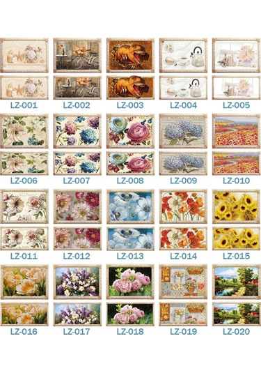 Sones Kendinden Yapışkanlı Isıya Dayanıklı Yağ Geçirmez Etiketler Ev Mutfak Ocağı Fayans Duvar Çıkartmaları, Özellikler: Lz-005 40x80cm Diğer