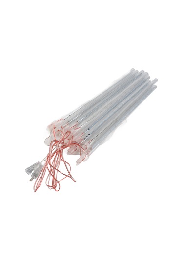 Kosona 8 Adet Meteorit Yağmuru Led Lambası - 30cm Mavi, Su Geçirmez, Ac100-240v, Dekoratif Işık Efekti Diğer