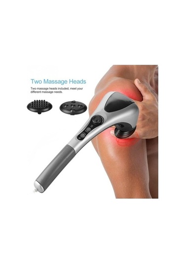 Pazly Vücut Üst Tam Sırt Titreşimli Omuz Masaj Aleti - Elektrikli Çift Çekiç Boyun Bacak Ayak 2251 Çok Renkli Çok Renkli