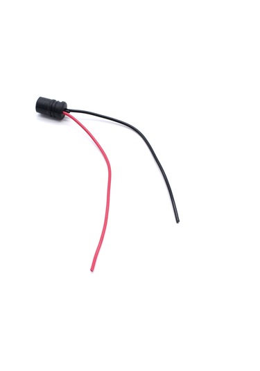 Gajeena T10 W5w 12v 3w Led Gündüz Çalışma Lambası, Kauçuk Yuva, 12mm Çap, 12cm Kablolu, Kolay Kurulum 10 Adet