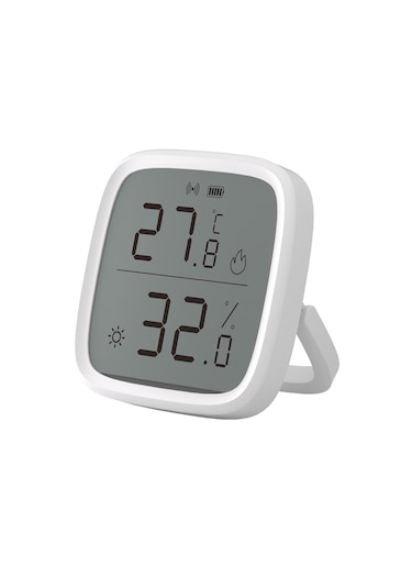 Sonoff SNZB-02D ZigBee LCD Ekranlı Akıllı Sıcaklık ve Nem Sensörü