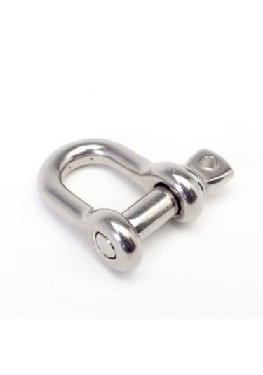 2'li Zincir Kilidi. 10mm. Paslanmaz Krom