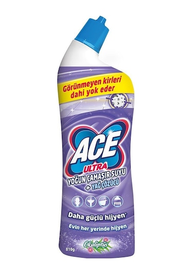 ACE Ultra Yoğun Kıvamlı Çamaşır Suyu Okaliptus 12 x 810 G