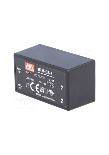 Meanwell Irm-05-5 ,110v..220vac 5vdc/1a Pcb Güç Kaynağı