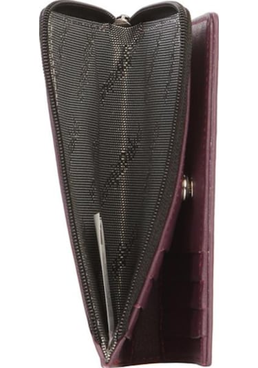 Cengiz Pakel Unisex Hakiki Deri Fermuarlı Kartlık 2512 - Mürdüm 2512-mürdüm Mürdüm