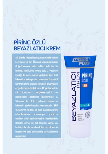 Mustore - Pirinç Özlü Beyazlatıcı Krem