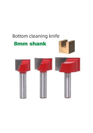 Xiyyadms Ahşap İşleme 8mm Temizleme Ucu: Keskin Bıçaklı, Dayanıklı Malzeme İle Keskin Ve Hassas Kesimler, Tahta Taban Ve Kenar İşlemleri İçin Uygun