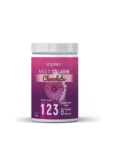Voonka Chocolate Multi Collagen Powder 380 G
