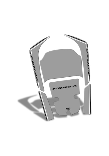 GP Kompozit  Honda Forza 250 2018-2025 Uyumlu Tank Pad Nardo Gri