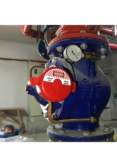 Besthome1 Suntek Endüstriyel Propan Tankı Vana Kilidi Elektrik, Depolama İçin Güvenli Ve Kullanışlı