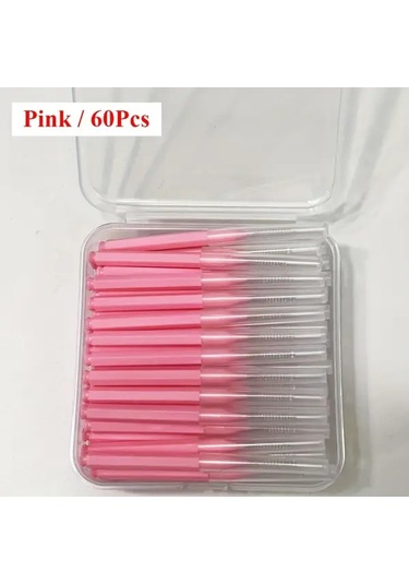 Willowhaven 0.8mm Sarı 60lı Diş Arası Fırçası 0.6-1.5mm Orta Sertlik Yetişkin Ağız Hijyeni