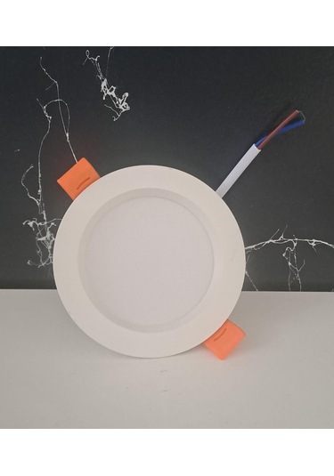 Isoled - 7w Smd Panel Led Spot Beyaz Kasa Beyaz Işık 560 Lumen