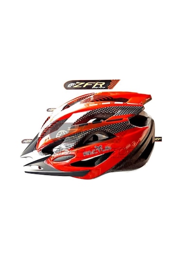 Rectus Yetişkin Bisiklet Kaskı Beyaz - 26 Beyaz - Siyah - Kırmızı