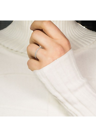 Sirius F Renk 0,52 Karat Pırlanta Tamtur Yüzük 0808R0002