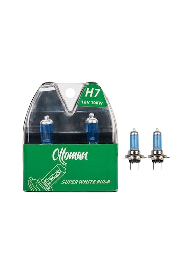 Frt Ottoman H7 12v Süper Beyaz Far Ampulü- Ultra Görüş Gücü