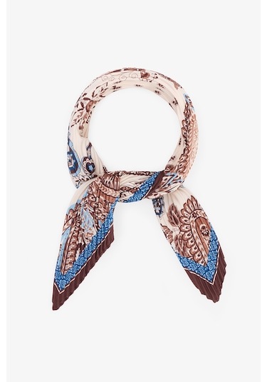 Penti Ekru Denisa Şal Desenli Bandana