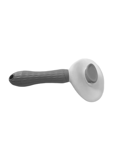 Markapet Kendini Temizleyen Tuşlu Kedi Köpek Tarağı Gri 10 x 20 CM